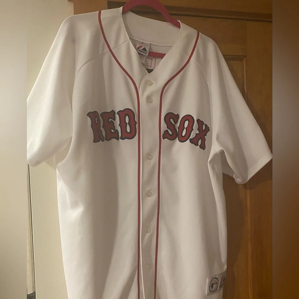 Red Sox Baseball ELLSBURY JERSEY Genuine Merch Maj 07 World Series MLB XL - Picture 11 of 15